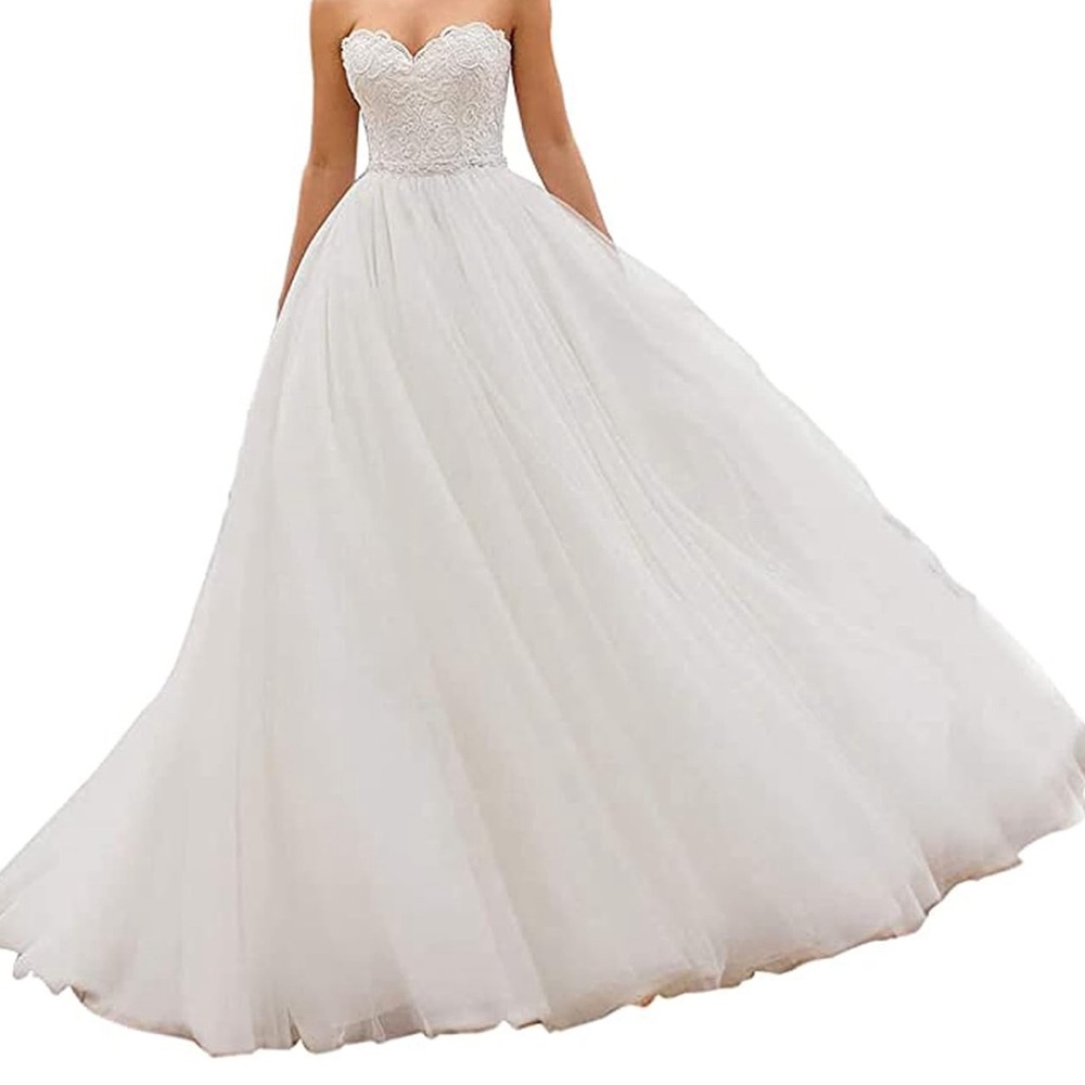 Wedding dress.. never used only tried on. Beautifully made and amazing material
